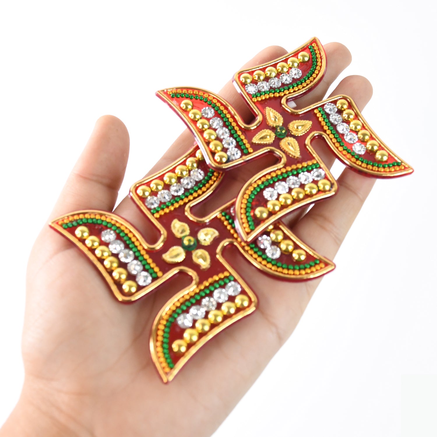 Decorative Swastik Sticker (2pc Set) Decorative Swastik Sticker (2pc Set)